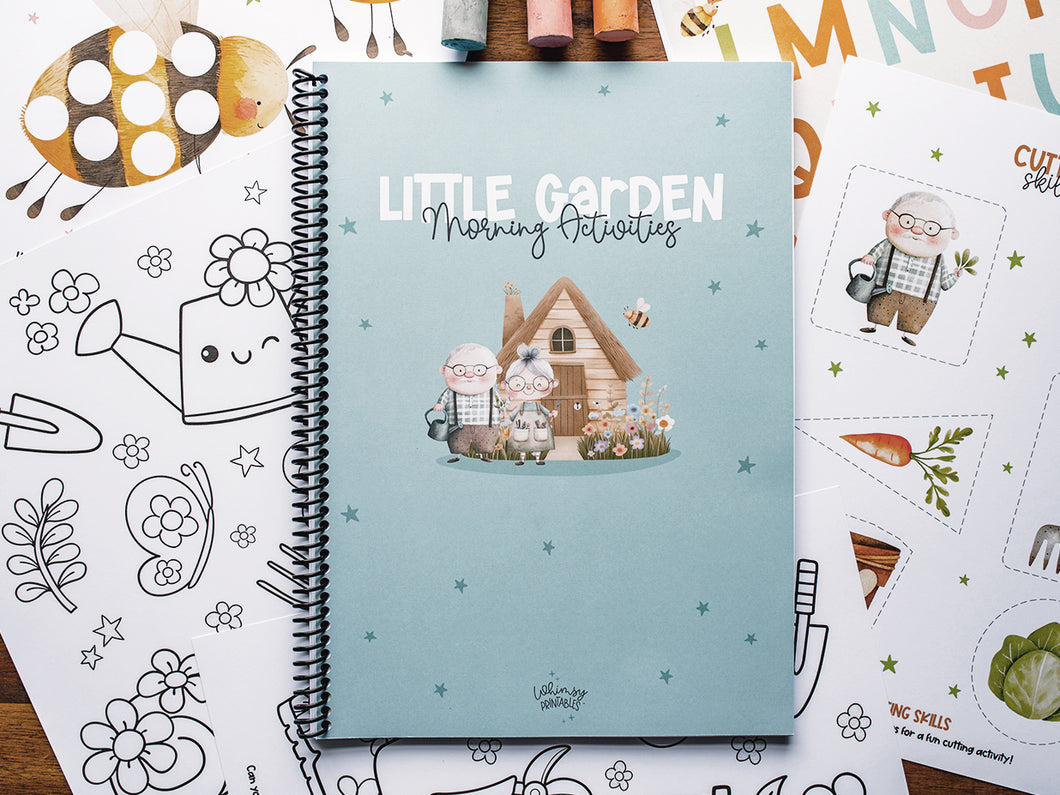 LITTLE GARDEN  MORNING MENU ACTIVITIES