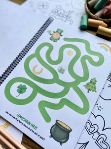 ST PATRICK'S DAY MORNING MENU ACTIVITIES