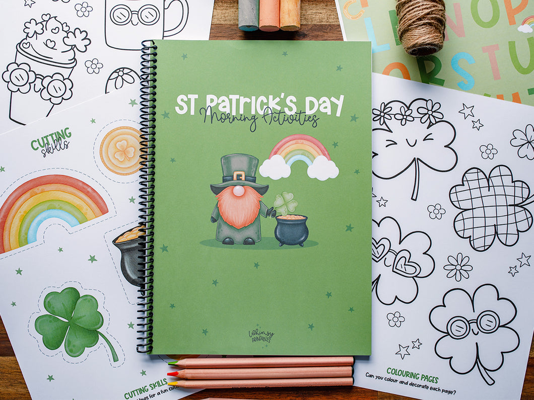 ST PATRICK'S DAY MORNING MENU ACTIVITIES